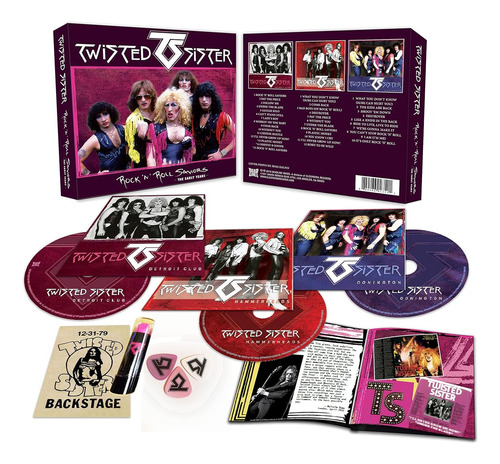 Twisted Sister Rock 'n' Roll Saviors The Early Years Box Set