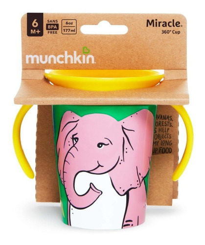 Copo De Treinamento Munchkin Miracle 360 Wild 177 Ml