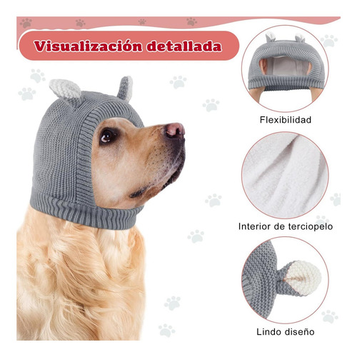 Orejeras For Perros Cubierta Orejas De Perro Calmante