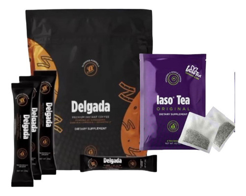 Café Delgada X28 +  Iaso Tea X1 - Unidad a $16914