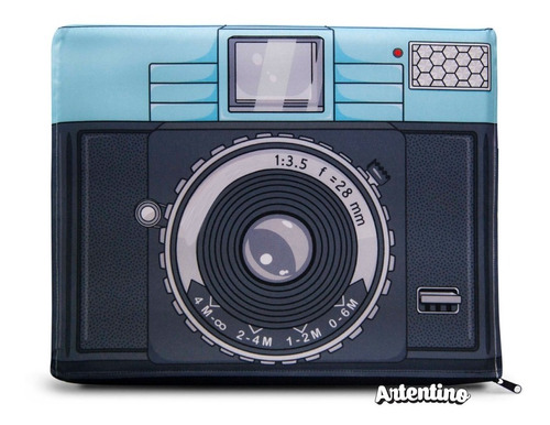 Puff Banco Retro Cámara Polaroid Regalo Original Deco Joven