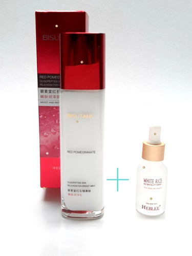 Crema De Granada Roja+ Serum De Arroz +regalo 