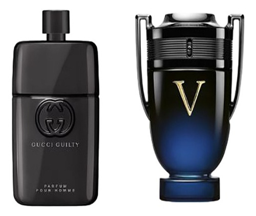 Gucci Guilty Y Invictus Elixir Miniaturas 100% Originales