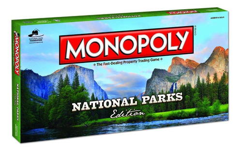 Usaopoly Monopoly National Parks Edition Juego De Mesa | Ju.
