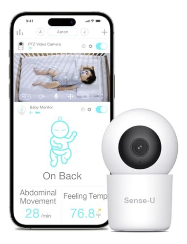 Sense-u Monitor De Bebé Inteligente De Video 2k, Elegible