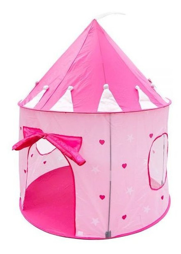 Imagem 1 de 2 de Barraca Infantil Dobrável Tenda Castelo Das Princesas Cabana
