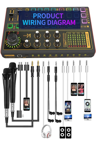 K300 Podcast Equipment Bundle, Con Micrófono De Condensad...
