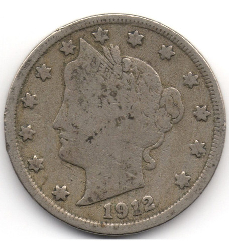 Estados Unidos 5 Cents 1912