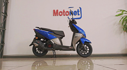 Imagen 6 de 22 de Tvs Ntorq 125 Scooter 0km 2023 Azul Gris Rojo Motonet