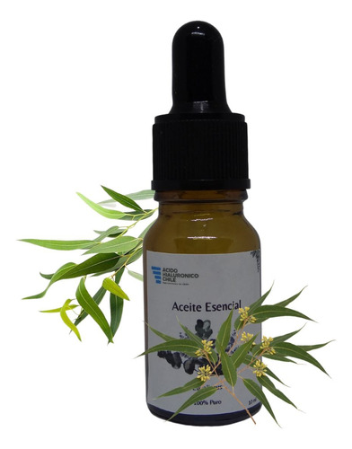 Aceite Esencial De Eucalipto 100% Puro Y Orgánico 10 Ml