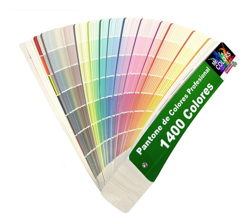 Costo De Paleta De Colores, Mxlor-001, 1400 Colores, 10 Fam