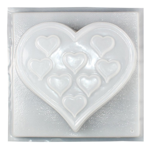 Molde Para Gelatina En Forma De Corazón Con Corazones