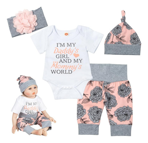 Medylove 4pcs Set Reborn Dolls Ropa De Bebé Fit 20-22 Pulgad