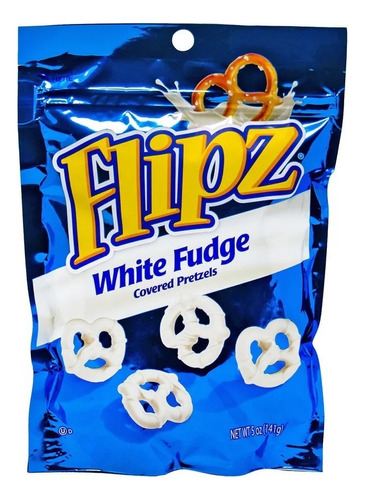 Flipz Pretzels White Fudge Cubiertos Con Chocolate Blanco