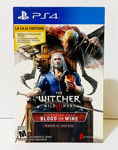 The Witcher 3: Wild Hunt  Blood And Wine Juego Ps4 Físico