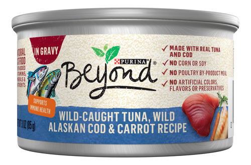 Alimento Humedo Purina Beyond Para Gatos Adultos, Natural, S