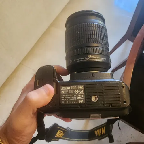 Nikon D90 Dslr Negro, Sensor Cmos 12.3 Mpx Impecable (Usado)