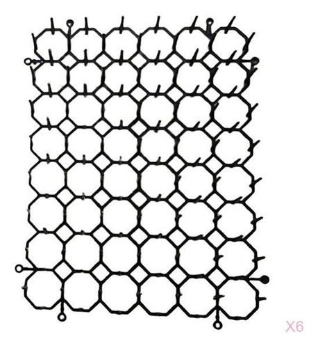 6pcs Jardín Anti De Animales Disuasivo Interior Libre