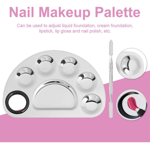 // Paleta De Maquillaje Cosmético Paleta De Colores Bandeja