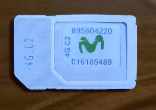 Se Venden Chips De Movilnet Y Movistar Para Colecionistas