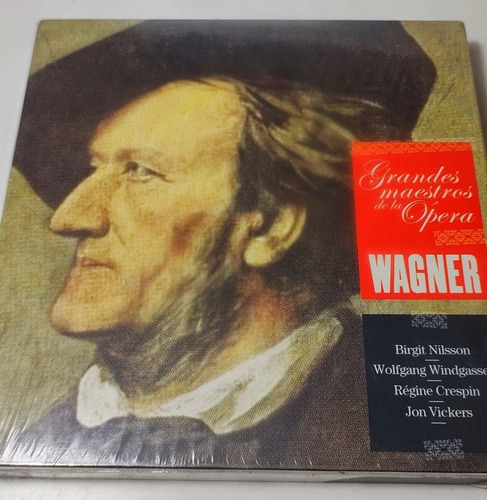 Wagner Grandes Maestros Opera 5 Cd Set Más Libro Nuevo Cerra