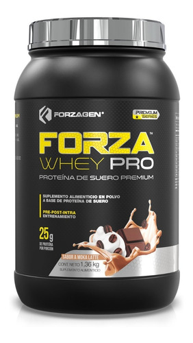 Forzagen | Forzawhey-pro 3lb | 100% Whey Protein Sabor Moka Latte