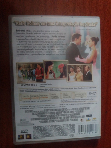 Dvd A Filha Do Presidente Katie Holmes Michael Keaton