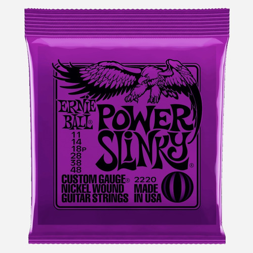 Cuerdas Ernie Ball Made In Usa Calibre 11-48 Ernieball