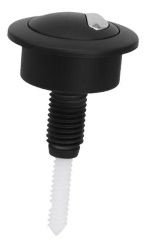 Cisterna De Inodoro De Doble Negro Con Plata 8,7 Cm X 4,8 Cm