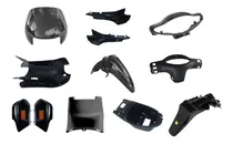 Comprar Kit Plasticos Carenado Negro Gilera Smash Honda Biz 110 -gbl