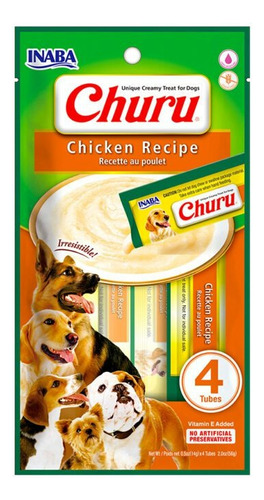 Churu Perro De Pollo 14g X4 Tubos