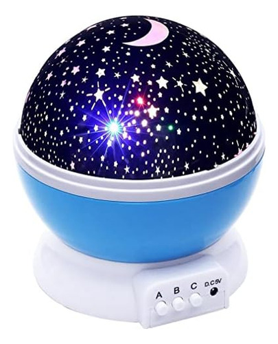Proyector De Galaxia De Noche Estrellada, Rotación De 360 Gr