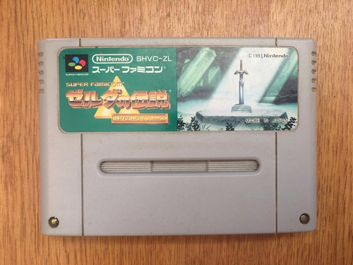 The Legend Of Zelda: A Link To The Past *original Snes Super