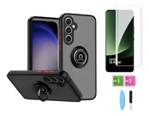 Comprar Case Funda Hardnes Ring Para Samsung S24\u002F S24 Plus + Mica Uv