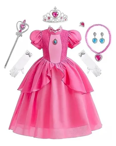 Vestido Princesa Peach MercadoLibre