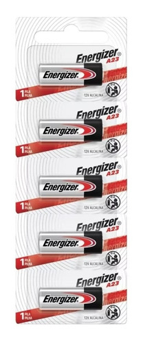 Pila Alcalina A23 Energizer 12v Control Remoto Pack X5