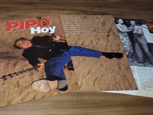 (z506) Pipo Mancera * Clippings Revista 4 Pgs * 1996