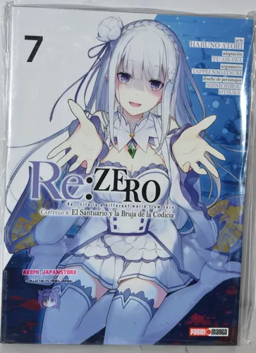 Panini publicará no Brasil o mangá “Re:Zero – Capítulo 4: O