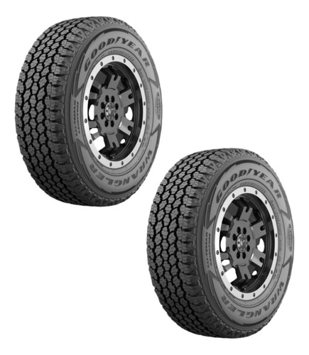 Paq X2 Llantas 245/70 R17 Goodyear Wrangler All Terrain Adve