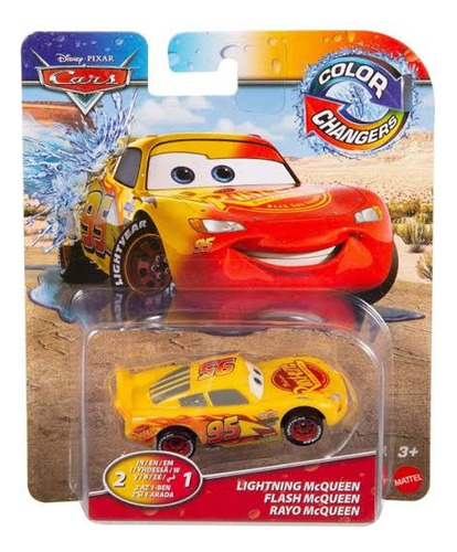 Rayo Mcqueen Color Changers Amarillo Y Rojo