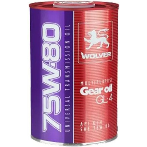 Wolver  Multipurpose Gear Oil 75w80 Gl-4 X1lt + Regalo