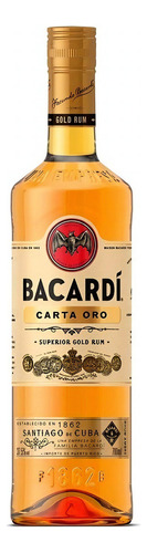 Ron Bacardi Carta Oro 750cc