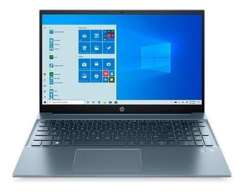 Imagen 1 de 3 de Laptop HP Pavilion 15-eh0011la azul 15.6", AMD Ryzen 7 4700U  16GB de RAM 512GB SSD, AMD Radeon RX Vega 7 1920x1080px Windows 10 Home