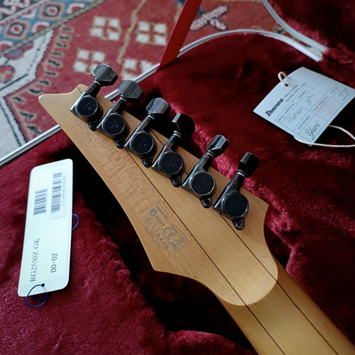 Ibanez Prestige 2550z Japon (jackson, Charvel, Kramer, Ltd) Diestro Negro Palo De Rosa (Usado)