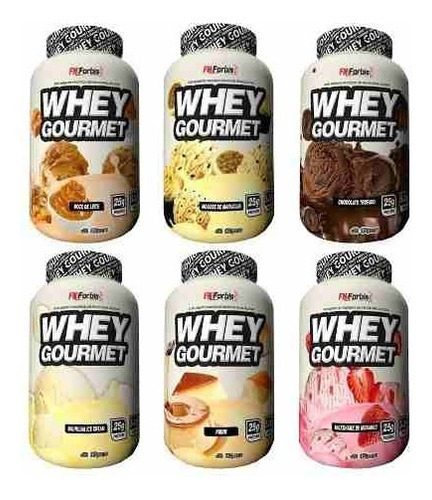 Combo 6 Und Whey Gourmet 900g Fn Forbis (best)