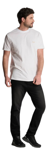 Polera Hombre Up On The Mountain Blanco Lippi