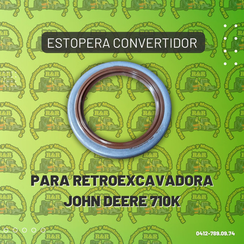 Estopera Convertidor Para Retroexcavadora John Deere 710k