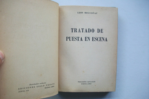 Tratado De Puesta En Escena - León Moussinac