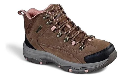 Botines Outdoor Mujer Skechers Trego Alpine Trail Café