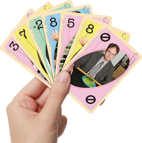 Uno The Office Serie Juego Cartas Coleccion Fans Nueva Regla